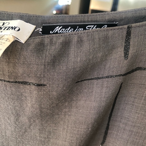 Vintage Valentino Miss V Grey Skirt - Picture 5 of 5